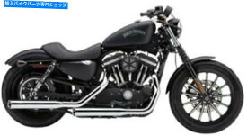 クロームパーツ COBRA 3排気デュアルクロムマフラー、ハーレーダビッドソンXL 14-17 63-1193 Cobra 3 Exhaust Dual Chrome Mufflers For Harley Davidson XL 14-17 6031 63-1193【並行輸入品】