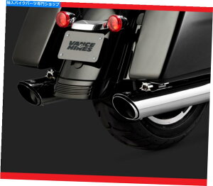 N[p[c oXnCYcCXbVEhXbvI}t[N[4 "n[[2017c[O VANCE & HINES TWIN SLASH ROUND SLIP-ON MUFFLERS CHROME 4" HARLEY 2017 TOURING