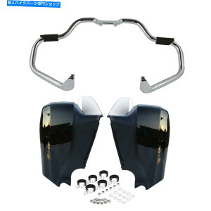 N[p[c NЂGWK[ho[̒ႢtFAOtBbgIndientain 14-20 19 Chrome Mustache Engine Guard Bar Lower Fairing Fit For Indian Chieftain 14-20 19