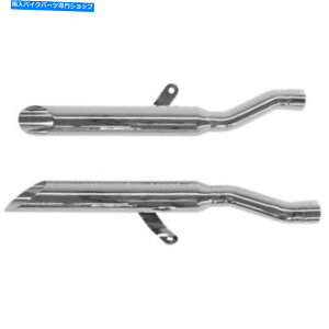 N[p[c RuXbVJbg}t[ - N[| 3163TSS Cobra Slashcut Mufflers - Chrome | 3163TSSC