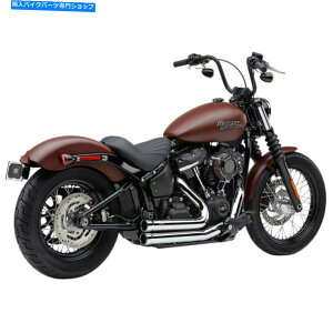 クロームパーツ COBRA Chrome 909エキゾースト2:2システム2018-19ハーレーソフトFXBB / FXLR / FLSL / FLDE Cobra Chrome 909 Exhaust 2:2 System 2018-19 Harley Softail FXBB/FXLR/FLSL/FLDE