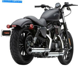 N[p[c Harley Davidson XL 14-17 6081pRu[XvChromeGL][Xg}t[ Cobra Race Pro Chrome Exhaust Mufflers For Harley Davidson XL 14-17 6081