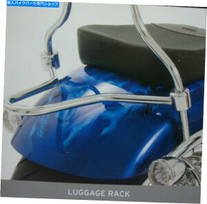 N[p[c rbOhbOI[goCOEM 250^CNQbWbNw /Nv`bp[}XeBt BIG DOG MOTORCYCLES OEM 250 TIRE CHROME LUGGAGE RACK W/ CLAMPS CHOPPER MASTIFF