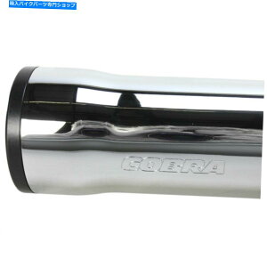 N[p[c COBRA 3uNXbvI}t[W / RACE-PRO TIP 2007-17n[[\tgFXST Cobra 3" Chrome Slip-On Muffler w/ Race-Pro Tip 2007-17 Harley Softail FXST