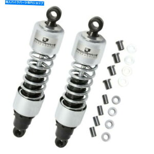 N[p[c vObVuTXyV412c[OVbNGL1500Ni412-4223Cj Progressive Suspension 412 Touring Shocks GL1500 Chrome (412-4223C)
