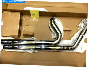 N[p[c n[[NXI[o[GL][XgpCv1-3 / 4 "VNbV\tg1986-2009 Harley Crossover Exhaust Pipes 1-3/4" New Chrome Rush Softail 1986-2009