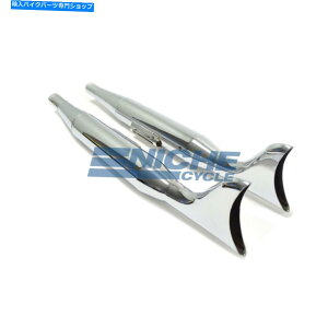 N[p[c Moto Guzzi 84-99ptH[}XGL][XgI[goC}t[YtBbVe[N[ Moto Guzzi 84-99 Performance Exhaust Motorcycle Mufflers Fishtail Chrome