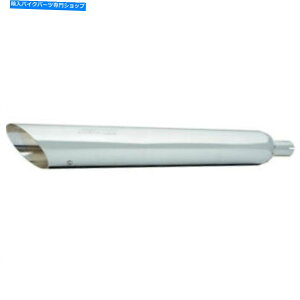 N[p[c Kerker Chrome 4 "XbVJbgXbvI}t[1995-16n[[c[Of Kerker Chrome 4" Slash-Cut Slip-On Mufflers 1995-16 Harley Touring Models