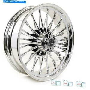 N[p[c Harley Fatboy Flstf FXSTC 2008-2017̂߂18x5.5X|[Ňւ̃Ҍ 18x5.5 Fat Spoke Rear Wheel Rim Reducers for Harley Fatboy FLSTF FXSTC 2008-2017