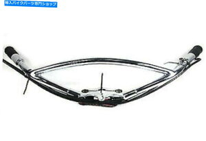 N[p[c V-Twinɂn[[_rbh\̂߂̃XvOtH[NCCnho[N Spring Fork Inline Handlebar Chrome for Harley Davidson by V-Twin