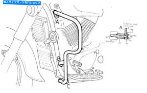 N[p[c XYLVL1500 / C1500 LCN҃GWK[h - Chrome HepcoBecker 1998-2007 Suzuki VL1500 / C1500 LC Intruder Engine Guard - Chrome HEPCO & BECKER 1998-2007