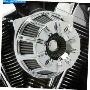N[p[c Arlen Ness 10Q[W|rbOzՃGAN[i[LbgN18-942 Arlen Ness 10-Gauge Inverted Big Sucker Air Cleaner Kit Chrome #18-942