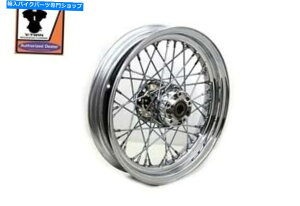 N[p[c 16×3 "tgX|[NzC[TC-88 SOSAIL DYNA FXST FXD FLST 2011NŃN 16 x 3" Front Spoke Wheel TC-88 Softail Dyna FXST FXD FLST 2011-UP Chrome
