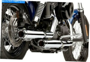 N[p[c COBRA RACE PRO ChromeGL][Xg}t[pn[[_rbh\FXDWG 10-17 6056 Cobra Race Pro Chrome Exhaust Mufflers For Harley Davidson FXDWG 10-17 6056