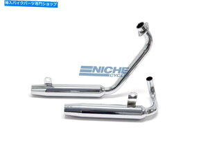 N[p[c }nVirago XV 500 MAC 2-IN-2Ne[p[rCVXe Yamaha Virago XV 500 MAC 2-Into-2 Chrome Taper Exhaust System