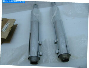 N[p[c j[n[[_rbh\NXN[~C[Oc[O}t[65115-10 New Harley Davidson Chrome Screamin Eagle Touring Mufflers 65115-10