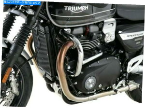 N[p[c Triumph Speed TwinGWK[h - HepcoBeckerɂNi2019Nj Triumph Speed Twin Engine Guard - Chrome BY HEPCO AND BECKER (From 2019)