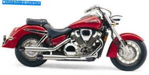 N[p[c RuXbvIXbVJbg}t[N1176SCz_VTX1800 Cobra Slip-On Slashcut Mufflers Chrome #1176SC Honda VTX1800