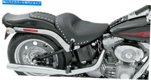 N[p[c }X^OV[gChN[X^bhh\V[gn[[[06-10 FXST 07-17 FLSTF-IWi^Cg\ Mustang Seat Wide Chrome Studded Solo Seat Harley \te[ 06-10 FXST 0