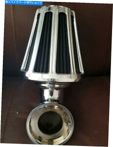 N[p[c Arlen Ness - 81-022 - X^[zՃGAN[i[LbgA10Q[W - N Arlen Ness - 81-022 - Monster Sucker Air Cleaner Kit, 10-Gauge - Chrome