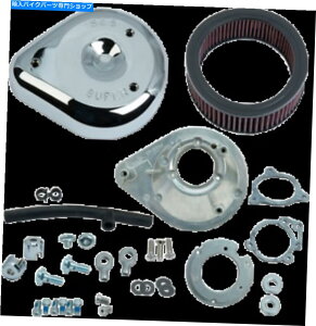 N[p[c SSN[eBAhbvGAN[itB^[Lbg08-17n[[c[O\tgFXSB FLS S&S Chrome Teardrop Air Cleaner Filter Kit 08-17 Harley Touring Softail FXSB FLS