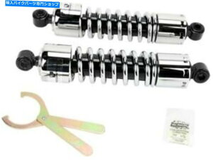 N[p[c vObVuTXyV412V[YX^_[hAVbN12.6 "N[412-4038C Progressive Suspension 412 Series Standard Rear Shocks 12.6" Chrome 412-4038C