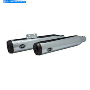 N[p[c SS[XV[YOhiViXbvI}t[N550-0740n[[_rbh\ S&S Race Series Grand National Slip-On Mufflers Chrome #550-0740 Harley Davidson