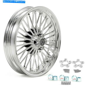 N[p[c n[[c[OobOGNgOChFLHTC 00-08̂߂̑X|[N̑O18x3.5 Fat Spoke Front Wheel 18x3.5 for Harley Touring Bagger Electra Glide FLHTC 00-08