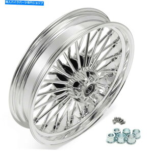 N[p[c 18×3.5 "OʑX|[NzC[̂߂̃n[[\tgX2012-2021 2020N 18x3.5" Front Fat Spoke Wheel Rim for Harley Softail Slim 2012-2021 2020 Chrome