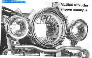 N[p[c XYLC1500N҂̃cCCgZbg - HepcoBeckerɂNi2005-2007j Suzuki C1500 Intruder Twinlight Set - Chrome BY HEPCO AND BECKER (2005-2007)