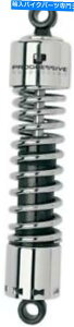 N[p[c vObVuTXyV412V[Ywr[f[eBAVbN13.5 "N412-4021c Progressive Suspension 412 Series Heavy Duty Rear Shocks 13.5" Chrome 412-4021C