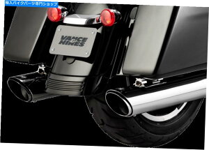 N[p[c VanceHines Twin Slash 4 "ChromeGL][Xg}t[17-19n[[c[OFLHX Vance & Hines Twin Slash 4" Chrome Exhaust Mufflers 17-19 Harley Touring FLHX