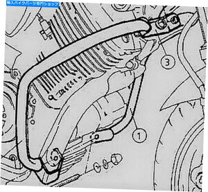 N[p[c }nBT1100uhbOGWK[h - Hepco and BeckerɂNi2001-2006j Yamaha BT1100 Bulldog Engine Guard - Chrome BY HEPCO AND BECKER (2001-2006)