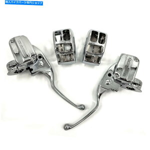 N[p[c DemonsTCNN[nho[Rg[LbgW / OXCb`fAfBXN15mm FLT 17Abv Demons Cycle Chrome Handlebar Control Kit w/o Switches Dual Disc 15mm FLT 17-UP