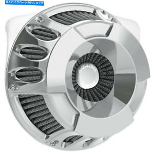 N[p[c n[[c[Ô߂Arlen Ness Chrome Deep CuttV[YGAN[i[Lbg Arlen Ness Chrome Deep Cut Inverted Series Air Cleaner Kit for Harley Touring