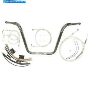 N[p[c Magnum - 38868216 - Caliber Baggernho[CXg[LbgA16C`B - N Magnum - 38868216 - Caliber Bagger Handlebar Installation Kit, 16in. - Chrome