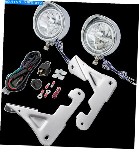 N[p[c N[yALEDhCrOX|bgCg98-19n[[c[OobK[FLHX FLHXS Show Chrome Pair LED Driving Spot Lights 98-19 Harley Touring Bagger FLHX FLHXS