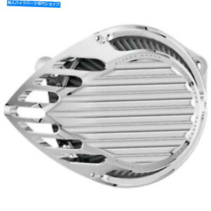 N[p[c tNtgtBXGAN[i[ - NRC-600-005 ROUGH CRAFTS FINNED AIR CLEANER - CHROME RC-600-005
