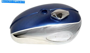 N[p[c BSAK\R^NƃLbvu[hNThunderbolt A65 1960 S2U BSA Petrol Fuel Tank With Cap Blue Painted & Chrome Thunderbolt A65 1960 S2u