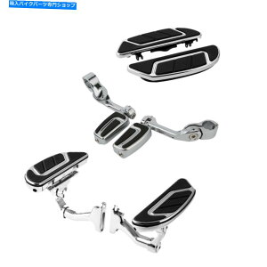 N[p[c GAt[C_[q{[htbgyO}EgtBbgn[[c[O93-21 Airflow Rider & Passenger Floorboard Footpeg &Mount Fit For Harley Touring 93-21