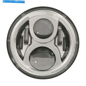 �N���[���p�[�c j.w.�X�s�[�J�[8700 EVO 2�f���A���o�[���w�b�h���C�g�t���}�E���g�����O�N���[��554991 J.W. SPEAKER 8700 EVO 2 Dual Burn Headlight With Mounting Ring Chrome 554991