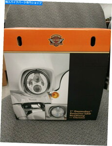 N[p[c Harley-Davidson 7 "fC[J[vWFN^[LEDwbhv - N67700265 *p~* HARLEY-DAVIDSON 7" DAYMAKER PROJECTOR LED HEADLAMP - CHROME #67700265 *OBSOLETE*
