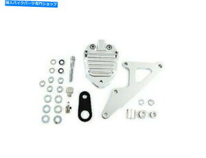 �N���[���p�[�c Harley Davidson�̂��߂̃N���A�z�Ɏ_���O��2�s�X�g���L�����p�[V-Twin Clear Anodized Front 2 Piston Caliper for Harley Davidson by V-Twin