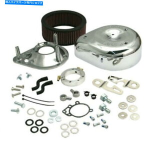 N[p[c Harley-Davidson Sportster 1991̂߂Chrome SSGAN[i[Lbg Chrome S&S Air Cleaner Kit For Harley-Davidson Sportster 1991 To Present