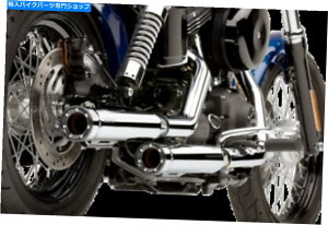 N[p[c Ru3 Racepro Tips Chrome 6055gXbvI}t[ Cobra 3in. Slip-On Muffler with RacePro Tips Chrome 6055