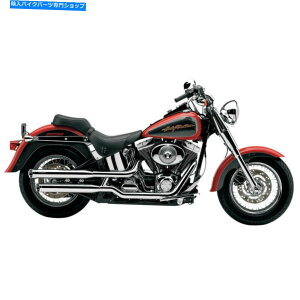 N[p[c COBRA 3 "n[[_rbh\FLSTF 07-17 6001̂߂̔rCfAN}t[ Cobra 3" Exhaust Dual Chrome Mufflers For Harley Davidson FLSTF 07-17 6001