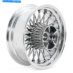 N[p[c Chrome FatX|[NAzC[16x5.5n[[c[OXg[g[hOCh2009-21 Chrome Fat Spoke Rear Wheel 16x5.5 for Harley Touring Street Road Glide 2009-21