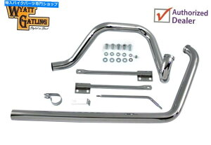 N[p[c Chrome True Dual Easuraph System Evo Softail Std Heritage FXST FLST 1995-1999 Chrome True Dual Exhaust System EVO Softail STD Heritage FXST FLST 1995-1999