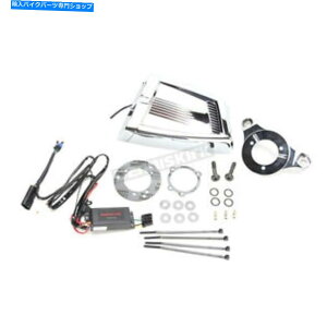 N[p[c Kuryakyn Chrome HyperCherger ES Air Cleaner Kit - 9353iCAւ̑DȂj Kuryakyn Chrome Hypercharger ES Air Cleaner Kit - 9353 (no ship to CA)