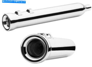 N[p[c Ru3 "אlXbvI}t[YN6043n[[_rbh\ Cobra 3" Neighbor Hater Slip-On Mufflers Chrome #6043 Harley Davidson